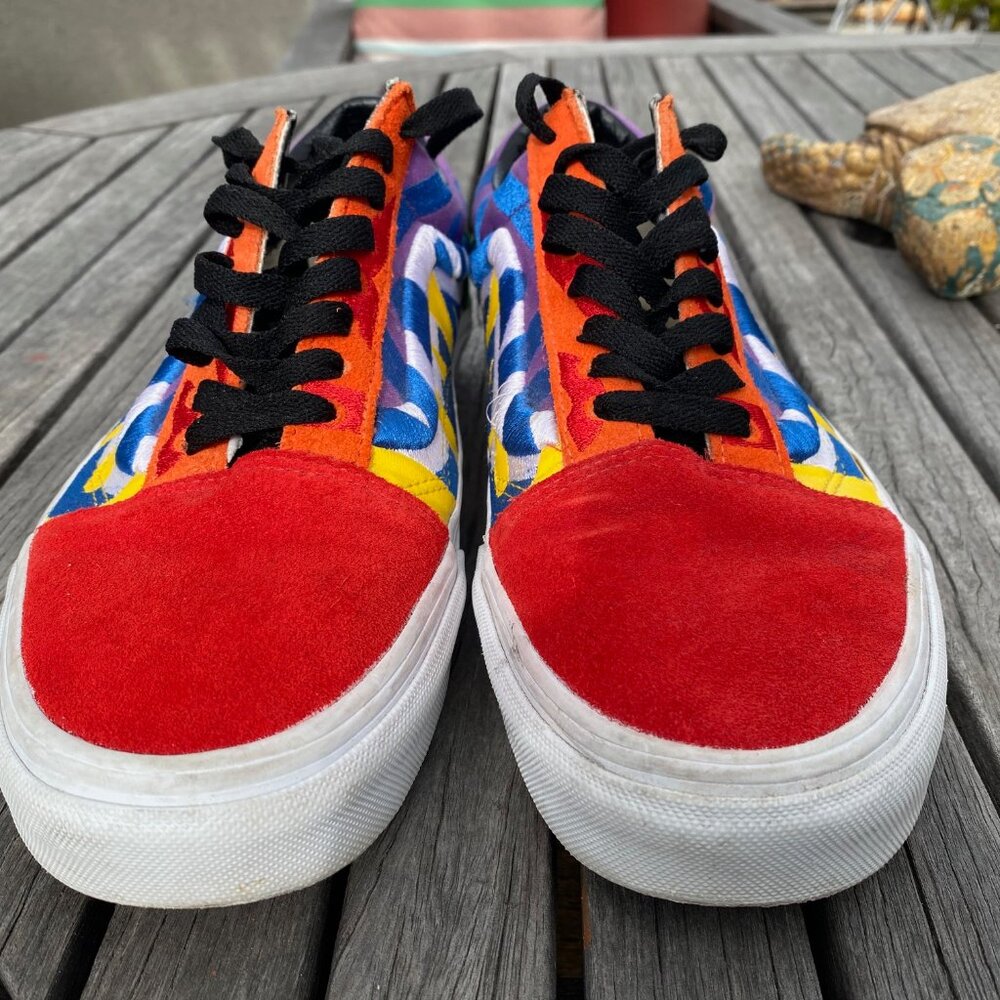 Vans Old Skool Statement Multi-Colorblock Skate S… - image 7